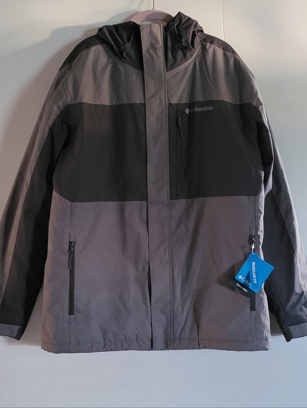 Columbia Tipton Peak III Omni Tech Heat Insulated Parka Jacket Hiking Outdoor